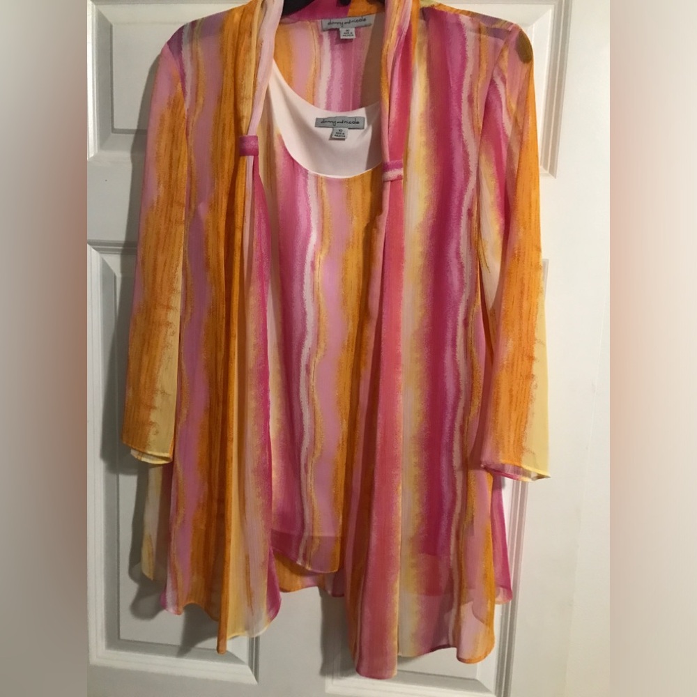 Danny and Nicole Size 10 Light Cover Up & Shell